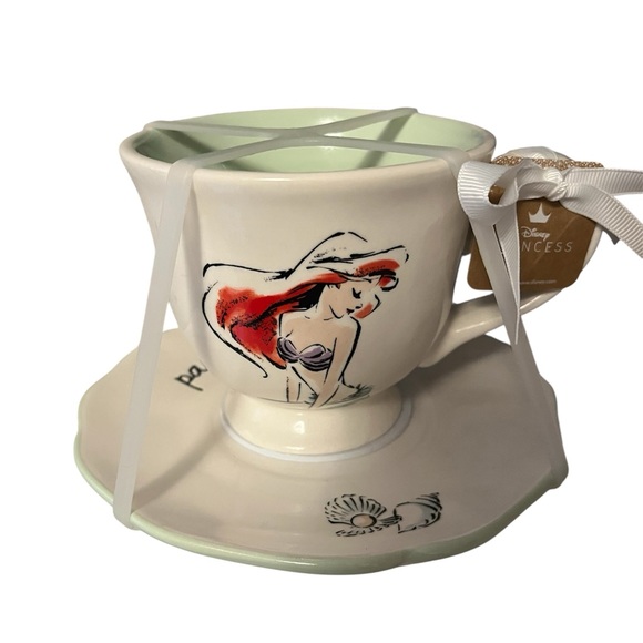 Rae Dunn Other - Rae Dunn Disney Ariel Teacup and Saucer Set - NWT